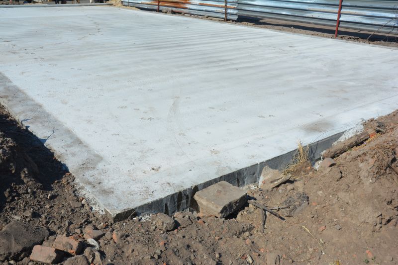 Foundation Slab Construction in Fredericksburg, VA