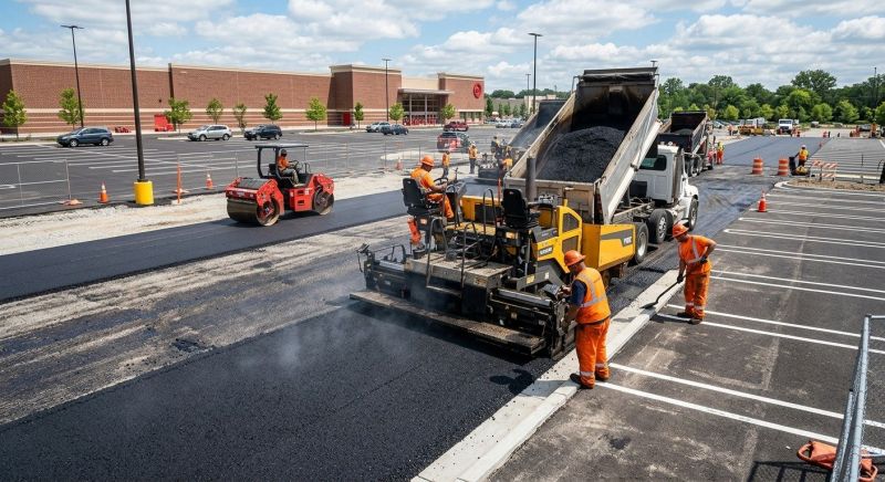 Lot Paving in Little Rock, AR