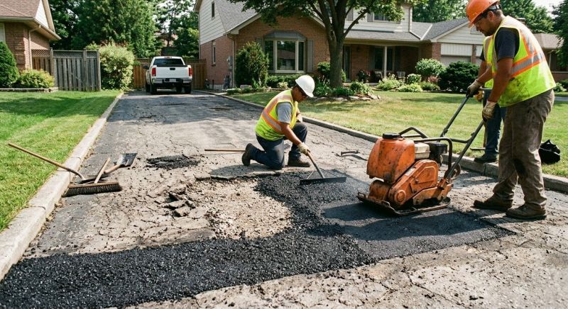Asphalt Driveway Repair in Savannah, GA