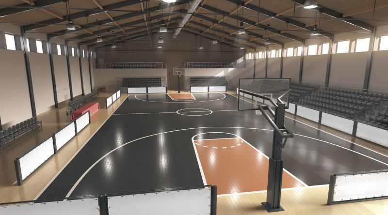 Basketball Court Installation