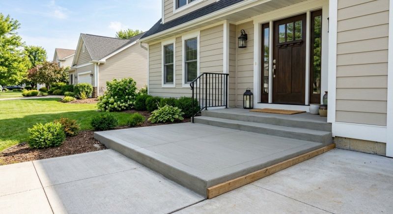 Concrete Ramp Installation in Denver, CO