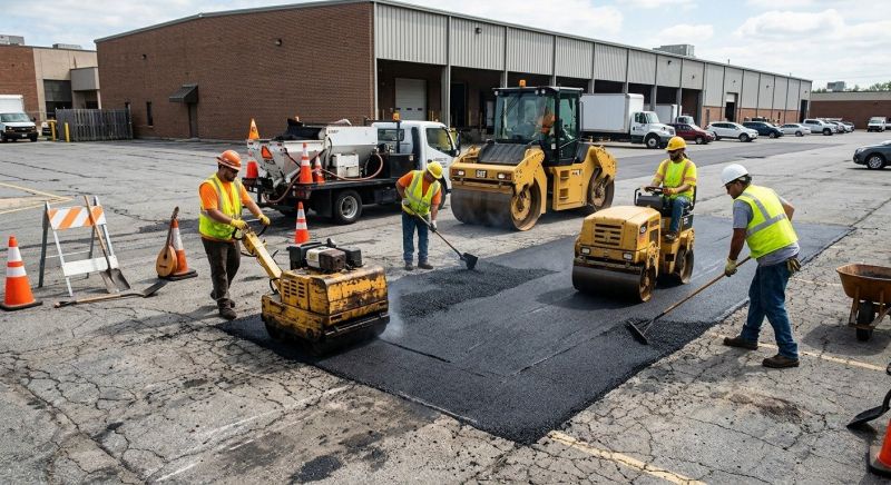 Parking Lot Repair in San Diego County, CA