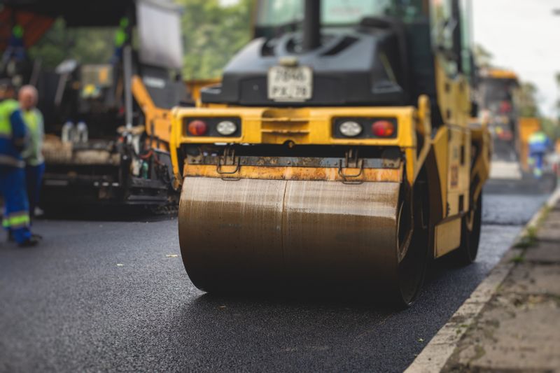 Compact Rolling of Asphalt